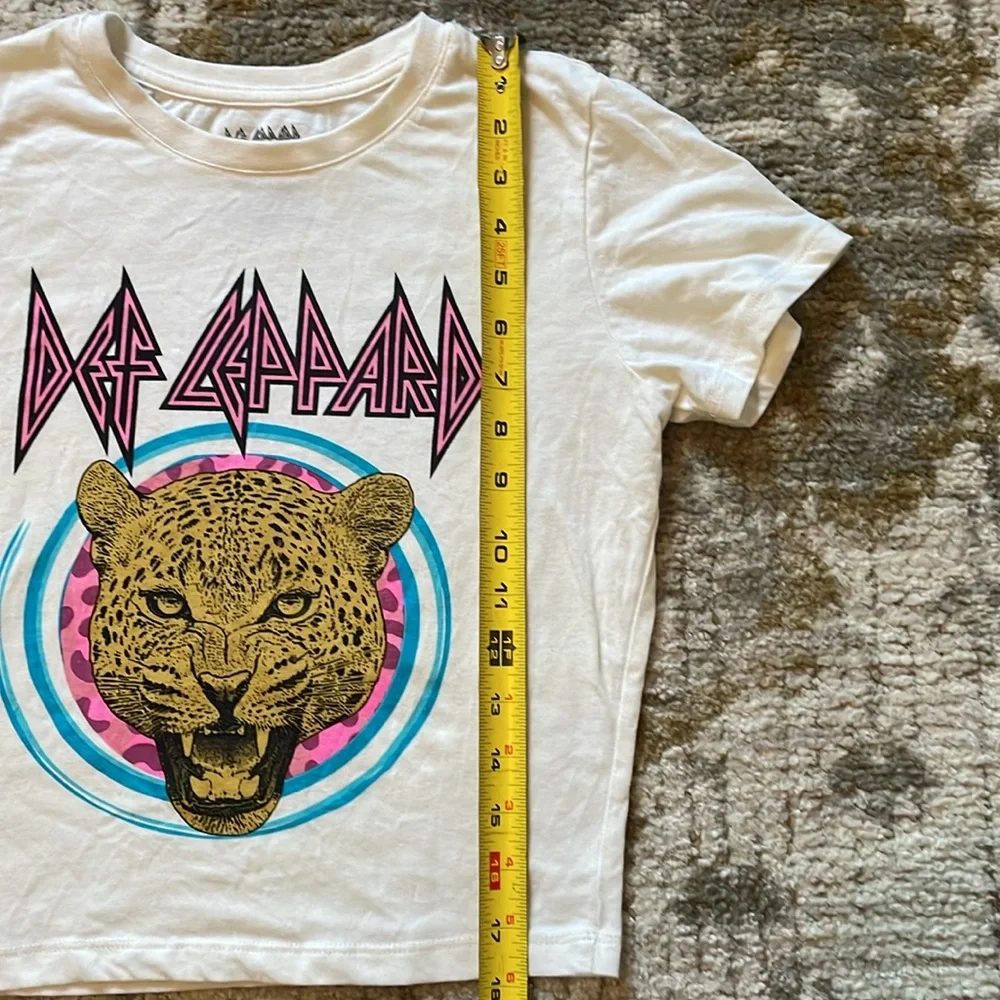 Def Leppard Baby Tee in Medium - Picture 3 of 7